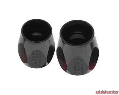 Fragola -8AN Socket Pro Flow End Black - 998208