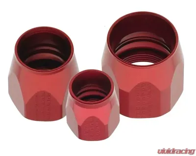 Fragola -10AN Aluminum Socket Only - Red - 999010