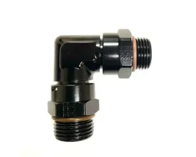 Fragola -6AN (9/16-18) x -8AN (3/4-16) ORB 90 Degree Swivel Adapter