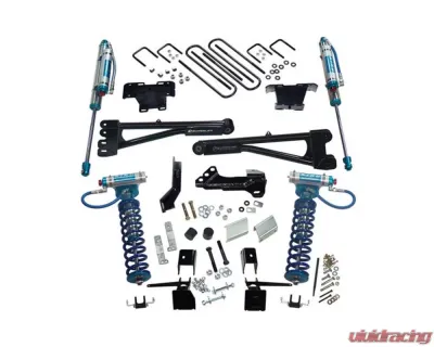 Superlift 4" King Ed Radius Arm Lift Kit w/King Coilovers and Reservoir Rear Shocks Ford F-250 | F-350 4WD 2017-2021 - K165KG