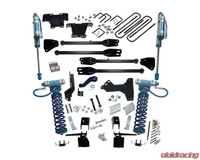 Superlift 6" King Ed 4-Link Lift Kit w/King Coilovers & Reservoir Rear Shocks Ford F-250 | F-350 4WD 2017-2021 - K171KG