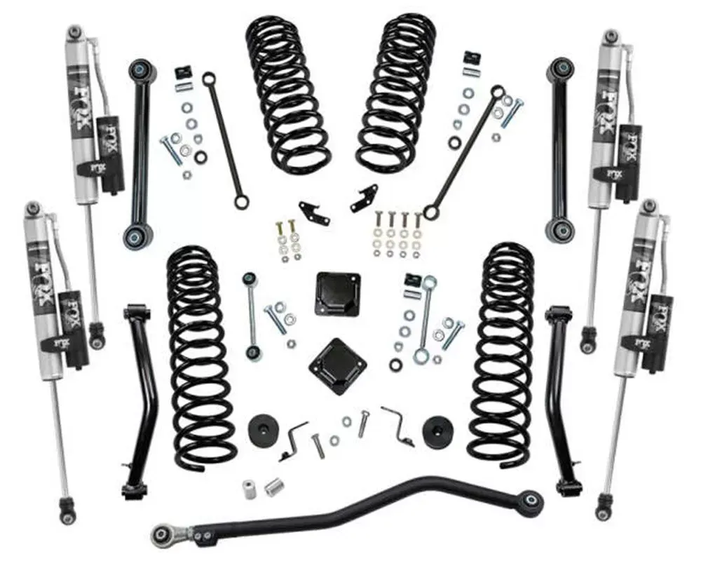 Superlift 4in Dual Rate Coil Lift Kit with Fox 2.0 Res Shocks No Mojave Jeep Gladiator JT 4WD 2020-2022 - K196FX