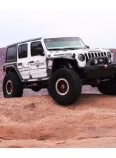 Superlift 4" Long Arm Kit Fox 2.0 Shocks Jeep Wrangler JLU 4-door 2018-2023                                     - K199FX - Image 2