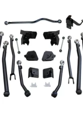 Superlift 4" Long Arm Kit Fox 2.0 Shocks Jeep Wrangler JKU 4-door 2007-2018                                     - K201B - Image 5