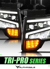 Alpha Owls Tri-Pro Series LED Projectors Headlights Ford F150 2009-2014                                     - 7162952 - Image 14