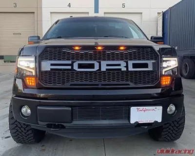 Alpha Owls Tri-Pro Series LED Projectors Headlights Ford F150 2009-2014 - 7162952