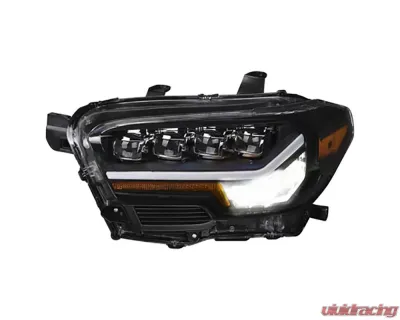 Alpha Owls Quad-Pro Series LED Projector Headlights (LED DRL Models) Toyota Tacoma 2016-2022 - 7162976