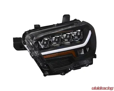 Alpha Owls Quad-Pro Series LED Projector Headlights (LED DRL Models) Toyota Tacoma 2016-2022 - 7162976