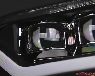 Alpha Owls Quad-Pro Series LED Projector Headlights (LED DRL Models) Toyota Tacoma 2016-2022 - 7162976