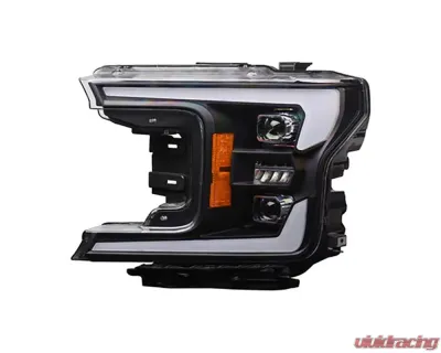 Alpha Owls Elite-Pro Series LED Projector Headlights (w/Black Bezel) Ford F-150 2018-2020 - 7163010