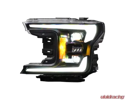Alpha Owls Elite-Pro Series LED Projector Headlights (w/Black Bezel) Ford F-150 2018-2020 - 7163010