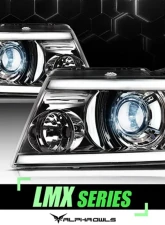 Alpha Owls LMX Series LED Projector Headlights (LED Projector Black housing w/ LumenX Light Bar) Ford F-150 2009-2014                                     - 8707456 - Image 4