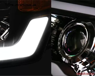 Alpha Owls LMX Series LED Projector Headlights (LED Projector Chrome housing w/ LumenX Light Bar) Dodge Ram 1500 | 2500 | 3500 2002-2005 - 8707487