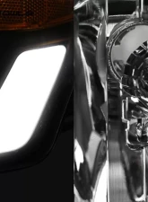 Alpha Owls SQ Series Headlights (Crystal Headlights Black housing w/ Sequential Signal/LumenX Light Bar) Ford F-150 | Lincoln Mark-LT 2004-2008                                     - 8707579 - Image 3
