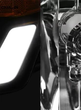 Alpha Owls SQ Series Headlights (Crystal Headlights Chrome housing w/ Sequential Signal/LumenX Light Bar) Dodge Ram 1500 | 2500 | 3500 2002-2005                                     - 8707647 - Image 3