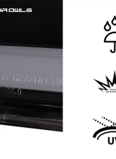 Alpha Owls LM Series Headlights (Crystal Headlights Black housing w/ LumenX Light Bar) Chevrolet | GMC 1994-1999                                     - 8709450 - Image 4