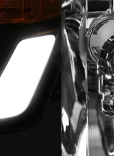 Alpha Owls SQ Series Headlights (Crystal Headlights Chrome housing w/ Sequential Signal/LumenX Light Bar) Ford F-150 2009-2014                                     - 8709528 - Image 3