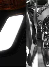 Alpha Owls SQ Series Headlights (Crystal Headlights Black housing w/ Sequential Signal/LumenX Light Bar) Ford F-150 2009-2014                                     - 8709535 - Image 3