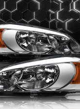 Alpha Owls LM Series Headlights (Crystal Headlights Chrome housing w/ LumenX Light Bar) Chevrolet Impala | Impala Limited | Monte Carlo 2006-2016                                     - 8709542 - Image 4