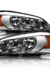 Alpha Owls LM Series Headlights (Crystal Headlights Chrome housing w/ LumenX Light Bar) Chevrolet Impala | Impala Limited | Monte Carlo 2006-2016                                     - 8709542 - Image 2