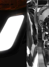 Alpha Owls SQ Series Headlights (Crystal Headlights Chrome housing w/ Sequential Signal/LumenX Light Bar) Dodge Ram | 2500 | 3500 2006-2009                                     - 8709603 - Image 3