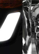 Alpha Owls LM Series Headlights (Crystal Headlights Chrome housing w/ LumenX Light Bar) GMC Sierra | Yukon 1999-2006                                     - 8709641 - Image 3