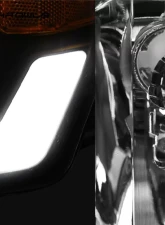 Alpha Owls LM Series Headlights (Crystal Headlights Black housing w/ LumenX Light Bar) Toyota Tundra | Sequoia 2007-2015                                     - 8709740 - Image 3