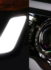 Alpha Owls LMP Series Headlights (Halogen Projector Black housing w/ LumenX Light Bar) Ford F-150 2004-2008                                     - 8709771 - Image 3