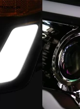 Alpha Owls LMP Series Headlights (Halogen Projector Black housing w/ LumenX Light Bar) Toyota Tacoma 2012-2015                                     - 8709849 - Image 3