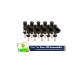 Fuel Injector Clinic 1440cc FIC Injector Set for Dodge Viper ZB1 2003 2006