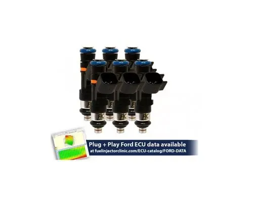 Fuel Injector Clinic 1650cc 160 lbs/hr at 43.5 PSI fuel pressure FIC  Injector Set for Ford Falcon XR6T FG - IS412-1650H