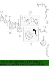 Genuine Toyota OEM Wheel Lug Studs Toyota Tundra 2007-2020                                     - 90942-02083 - Image 3