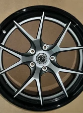 Dymag Carbon Fiber Magwell Wheel w/Silver Face Split Spoke 21.5x10 CLEARANCE                                     - DYM-CFSF2-21510 - Image 4