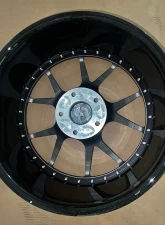 Dymag Carbon Fiber Magwell Wheel w/Silver Face Split Spoke 21.5x10 CLEARANCE                                     - DYM-CFSF2-21510 - Image 2