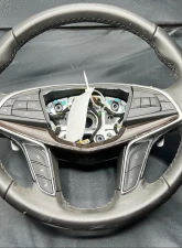 Cadillac CTS | ATS OEM Steering Wheel 2014-2019 Part# 24807588QCAD - Used CLEARANCE                                     - VR-CAD-CTS-1419-STRWHL-core - Image 2