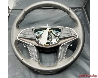 Cadillac CTS | ATS OEM Steering Wheel 2014-2019 Part# 24807588QCAD - Used CLEARANCE - VR-CAD-CTS-1419-STRWHL-core