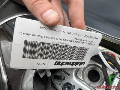 Cadillac CTS | ATS OEM Steering Wheel 2014-2019 Part# 24807588QCAD - Used CLEARANCE - VR-CAD-CTS-1419-STRWHL-core
