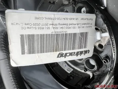 Audi A3 | A4 | A5 | S3 | RS3 | S4 | RS4 | S5 | RS5 S-Line OEM Steering Wheel 2017-2020 - Used CLEARANCE - VR-AUDI-SLN-1720-STRWHL-core