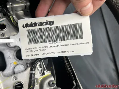 Cadillac CTS | ATS OEM Steering Wheel 2014-2019 Part# GS253A0190 - Used CLEARANCE - VR-CAD-CTS-1419-STRWHL-core