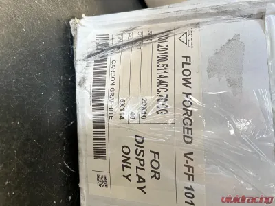 Vorsteiner V-FF 101 Wheel Flow Forged Carbon Graphite 20x10 5x114.3 +40mm CLEARANCE - 101.20100.5114.40C.70.CG-CL