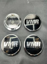 VMR Forged Black/Chrome Center Caps Set of 4 CLEARANCE                                     - V20203 - Image 2