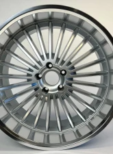 Beyern Multi Wheel 22x11 5x120 25mm Silver w/ Mirror Cut Lip CLEARANCE                                     - 2211BYT255120S72-CL - Image 5