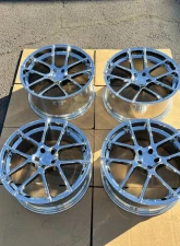 Avante Garde M510 Wheel Set of 4 21x9 | 21x10.5 Satin Silver Porsche CLEARANCE                                     - VR-154189706-SG - Image 2