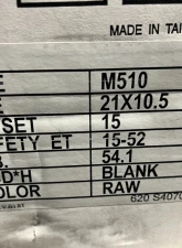 Avante Garde M510 Wheel Set of 4 21x9 | 21x10.5 Satin Silver Porsche CLEARANCE                                     - VR-154189706-SG - Image 8