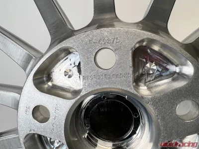 HRE Wheels 893R Brushed Center with a Flat Black Lip 22x10 - Single Wheel CLEARANCE - HRE-893R-SMPLE