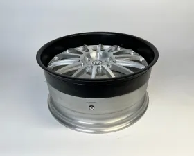 HRE Wheels 893R Brushed Center with a Flat Black Lip 22x10 - Single Wheel CLEARANCE