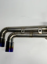 Ferrari 430 Titanium Exhaust with Tips (Missing Center Muffler) CLEARANCE                                     - AP-430-170ti - Image 2