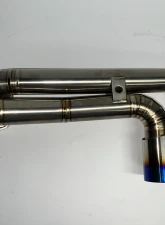 Ferrari 430 Titanium Exhaust with Tips (Missing Center Muffler) CLEARANCE                                     - AP-430-170ti - Image 3