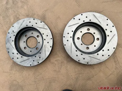 Blox Racing Tuner Series Front Brake Upgrade Kit 92-95 Honda Civic CLEARANCE - BXBS-10501-CLR