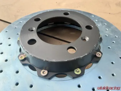 Brembo 330x34 2-Piece Drilled Front Rotors Porsche 996 Turbo | Porsche 997 C2 CLEARANCE - 101.6003A
